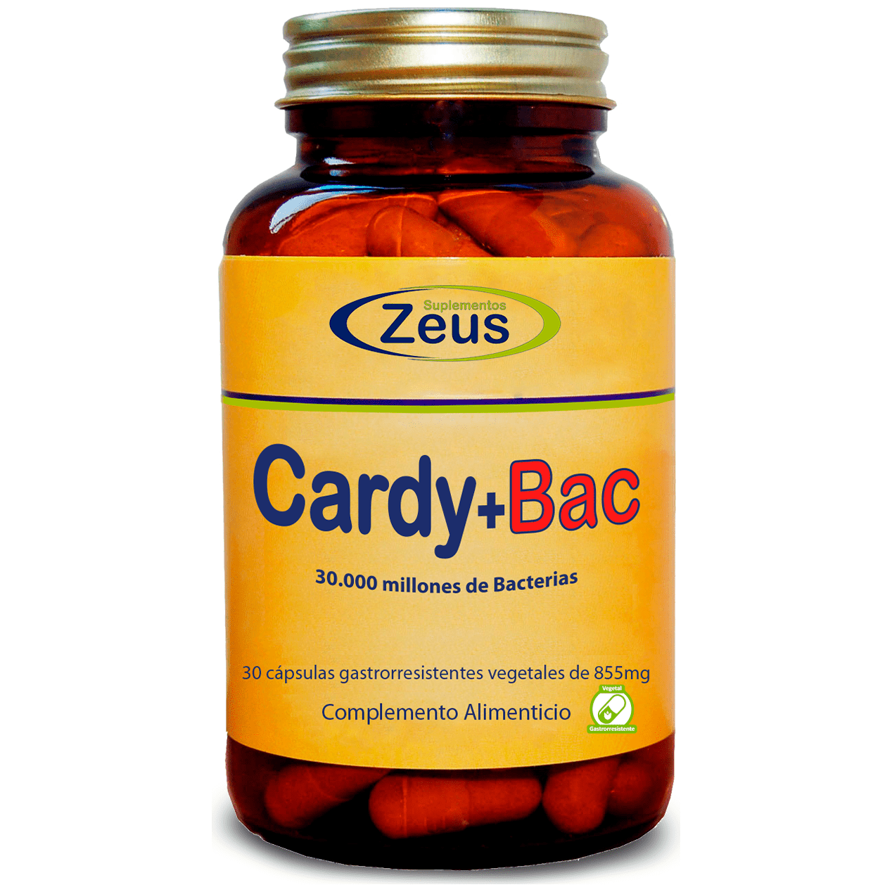 Cardy+Bac 30 cápsulas | Zeus - Dietetica Ferrer