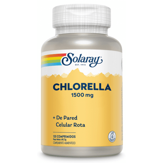 Chlorella 120 Comprimidos | Solaray - Dietetica Ferrer