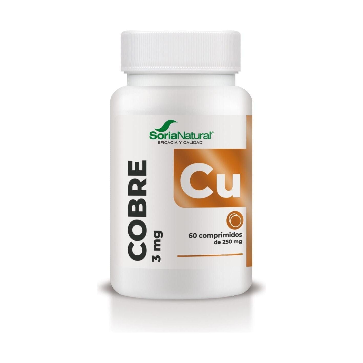 Cobre Retard 60 Comprimidos | Soria Natural - Dietetica Ferrer