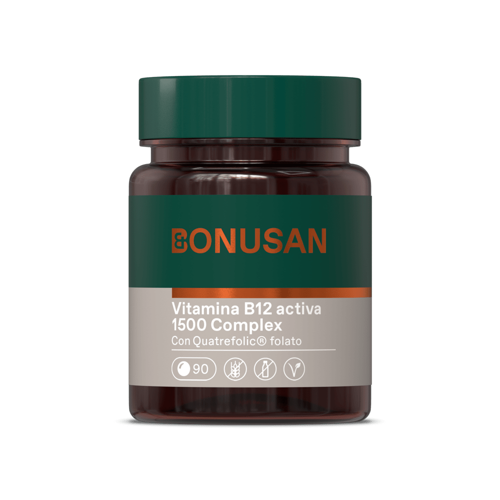 Coenzima B12 1500 mcg Plus 90 Tabletas | Bonusan - Dietetica Ferrer