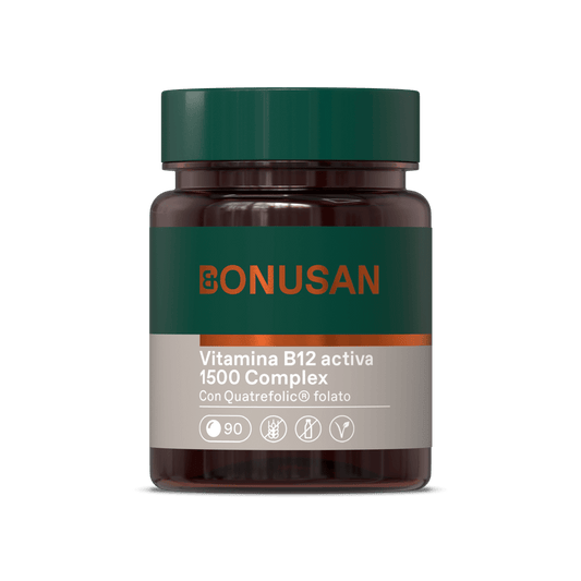 Coenzima B12 1500 mcg Plus 90 Tabletas | Bonusan - Dietetica Ferrer