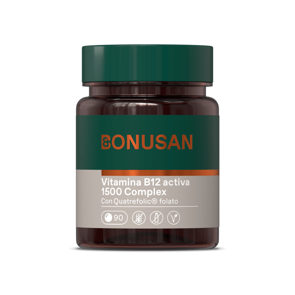 Coenzima B12 1500 mcg Plus 90 Tabletas | Bonusan - Dietetica Ferrer
