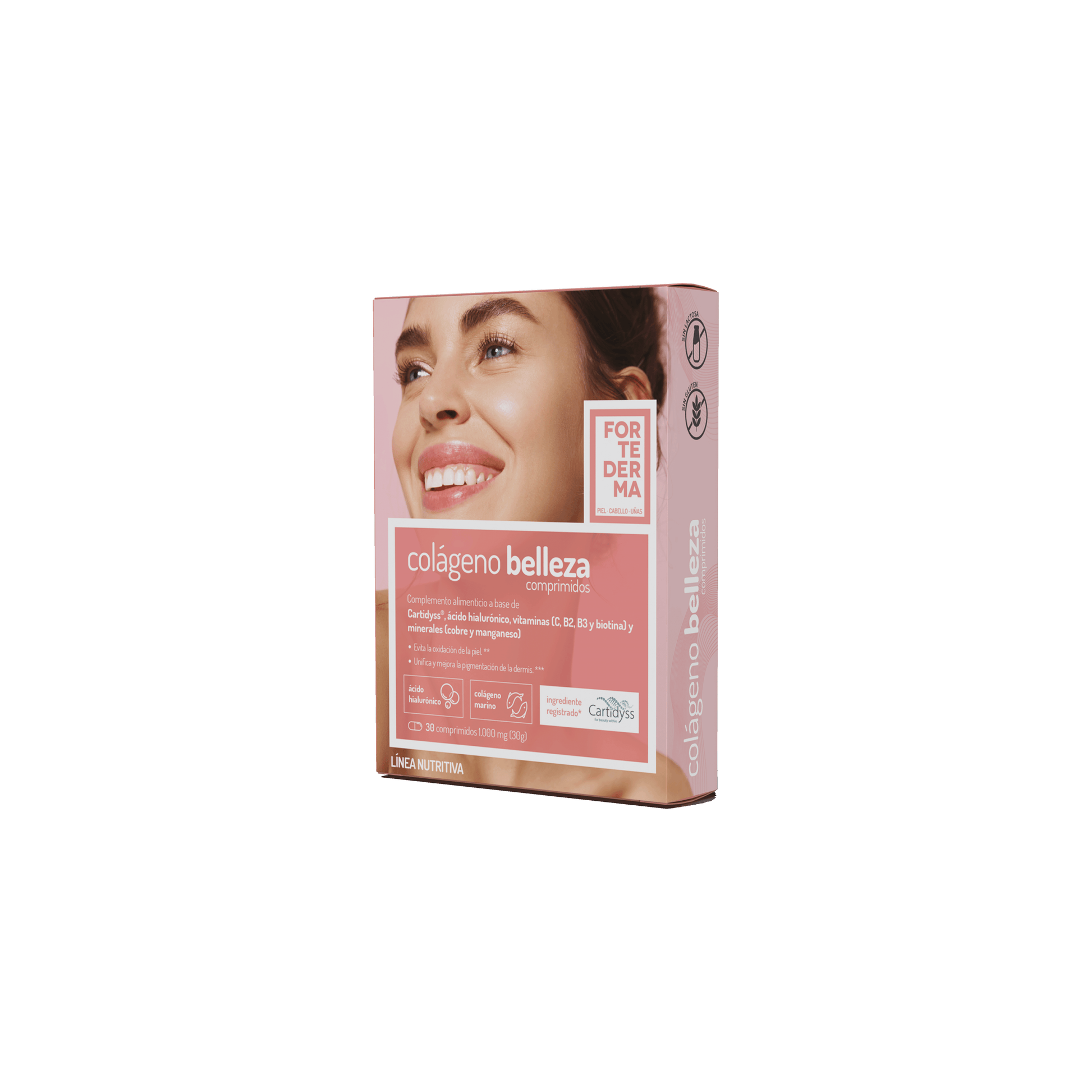 Colágeno Belleza Fortederma 30 comprimidos | Herbora - Dietetica Ferrer