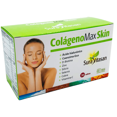 Colágeno Max Skin 30 sobres | Sura Vitasan - Dietetica Ferrer