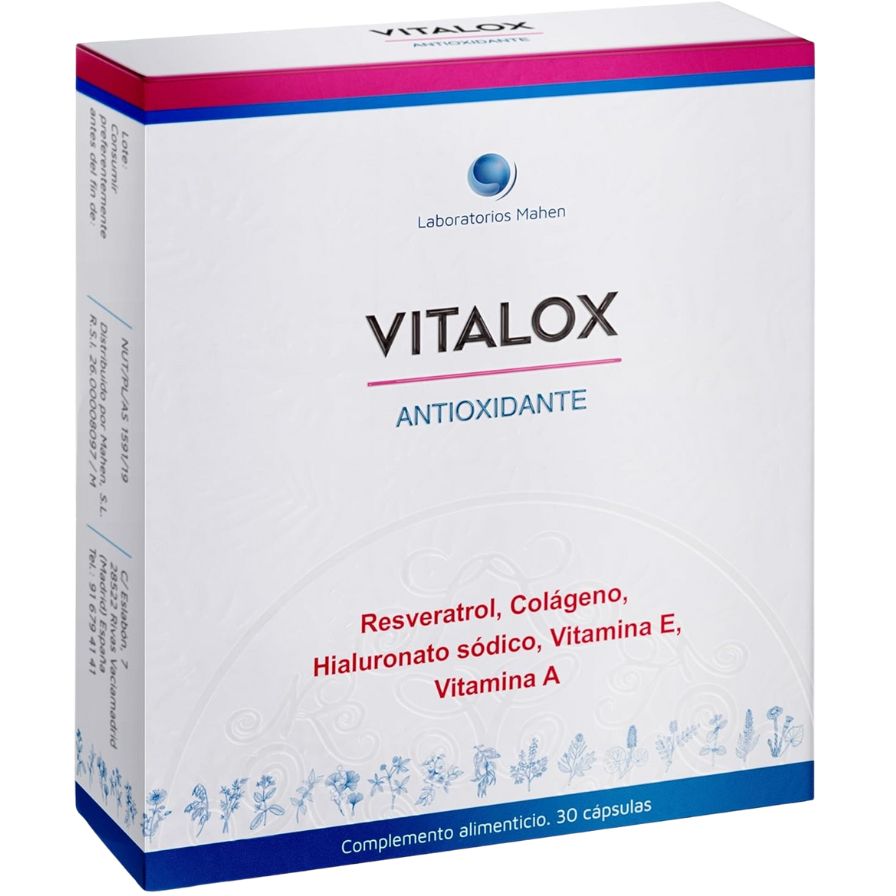 Vitalox 30 cápsulas | Mahen - Dietetica Ferrer