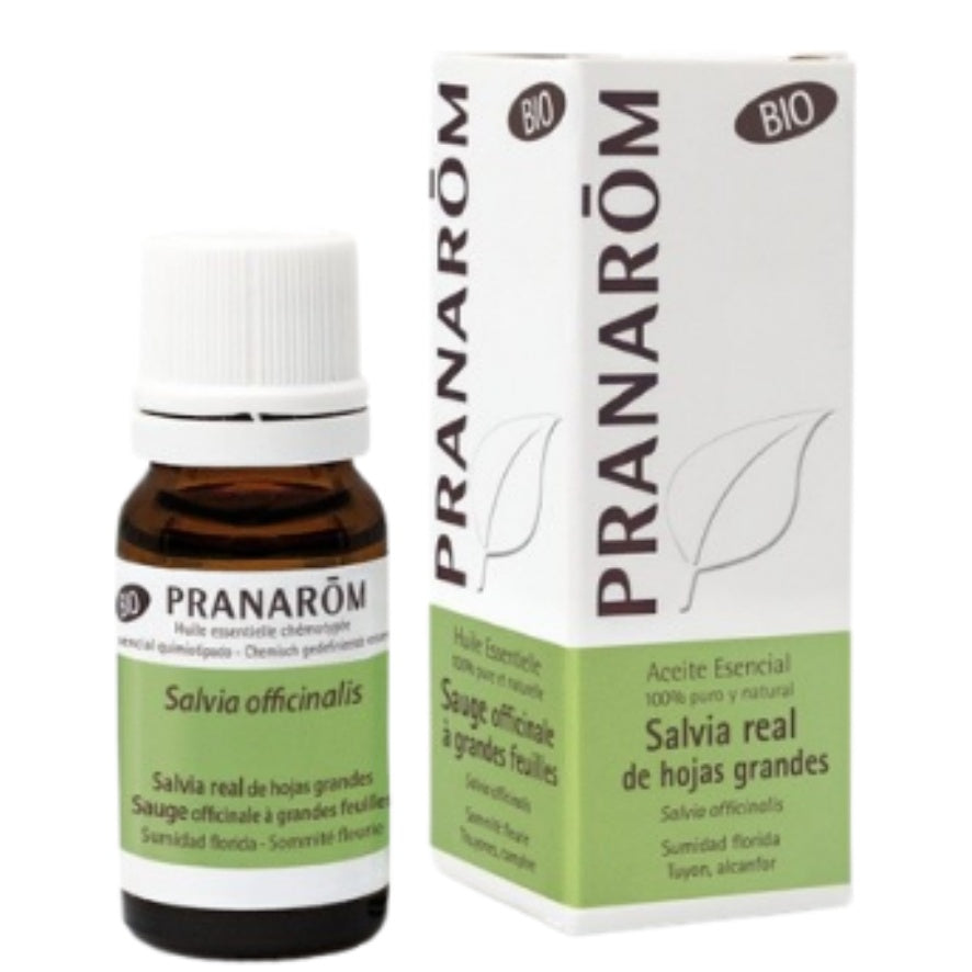 Salvia Real-Hojas Grandes Bio 10 Ml | Pranarom