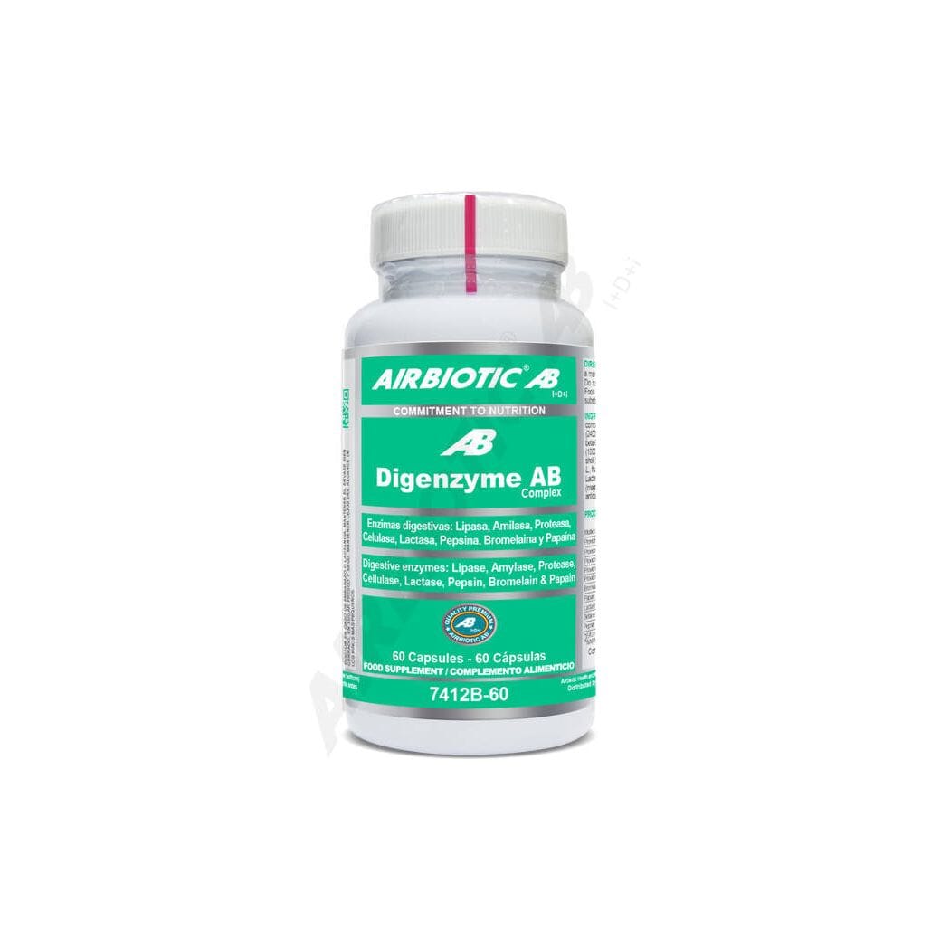 Digenzyme Complex 60 Capsulas | Airbiotic AB - Dietetica Ferrer