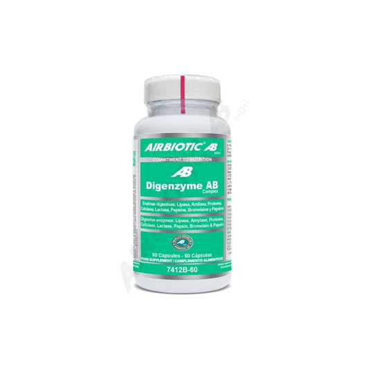 Digenzyme Complex 60 Capsulas | Airbiotic AB - Dietetica Ferrer
