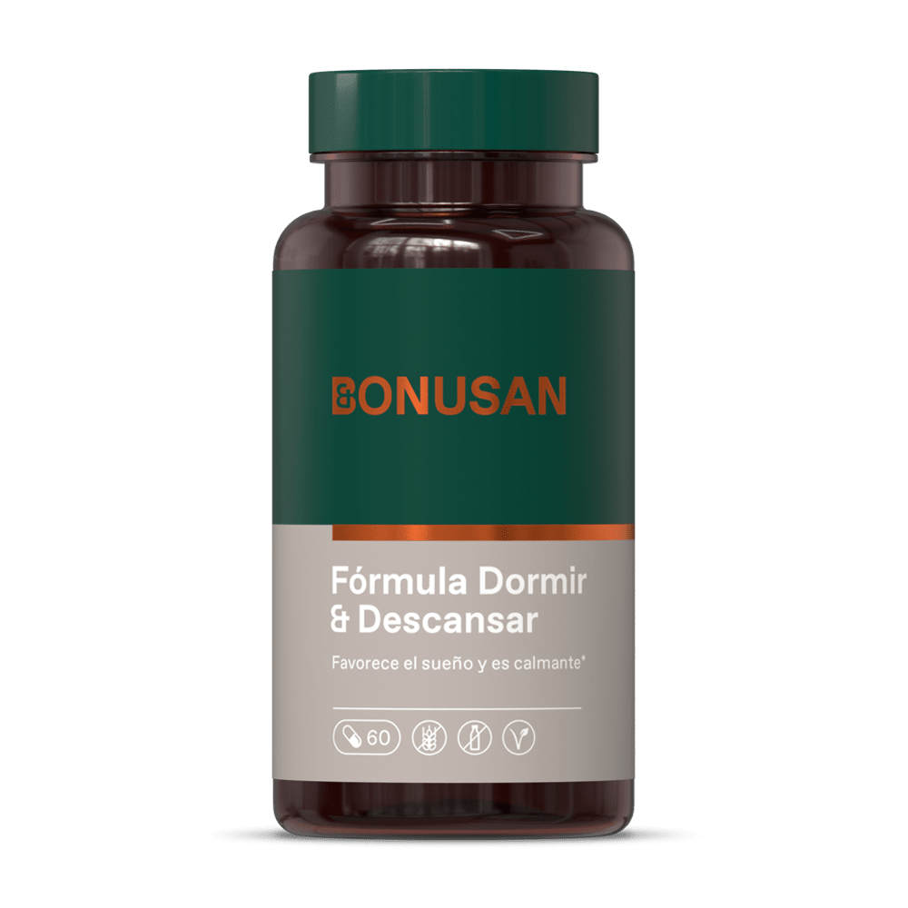 Dormir y Descansar 60 cápsulas | Bonusan - Dietetica Ferrer