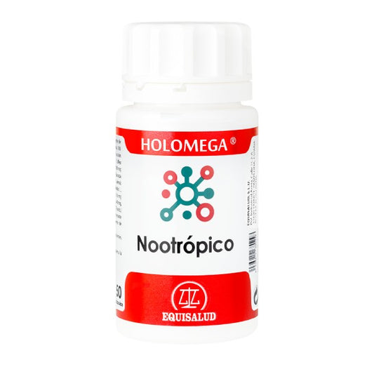 Holomega Nootrópico 50 Cápsulas | Equisalud - Dietetica Ferrer