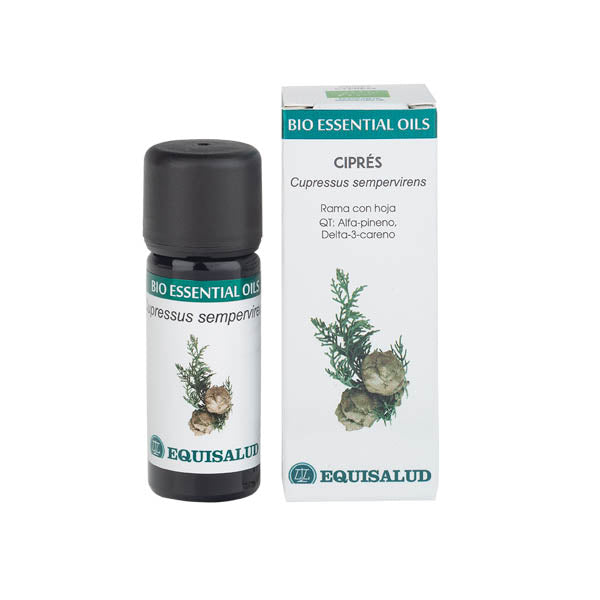 Bio Essential Oil Cipres - Qt:Alfa-Pineno, Delta-3-Careno 10 Ml. | Equisalud - Dietetica Ferrer