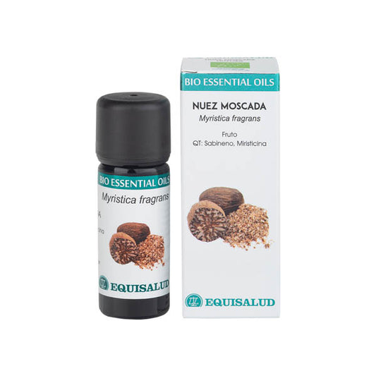 Bio Essential Oil Nuez Moscada - Qt:Sabineno, Miristicina 10 Ml. | Equisalud - Dietetica Ferrer