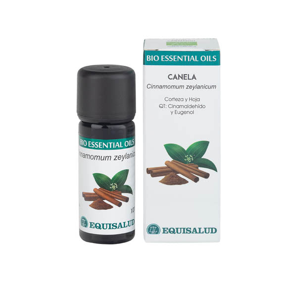 Bio Essential Oil Canela - Qt:Cinamaldehído Y Eugenol 10 Ml. | Equisalud - Dietetica Ferrer
