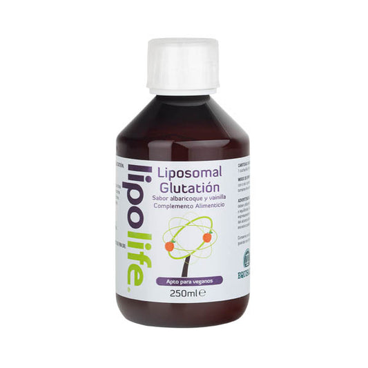 Liposomal Glutatión Saborizado (Sabor Albaricoque Y Vainilla) 250 Ml. | Equisalud