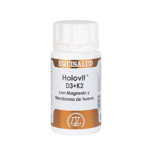 Holovit D3+K2 Con Magnesio Y Membrana De Huevo | Equisalud - Dietetica Ferrer