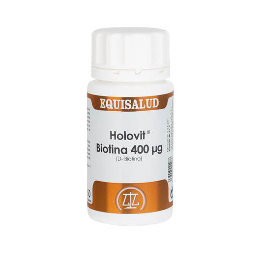 Holovit Biotina 400 µg 50 Cápsulas | Equisalud