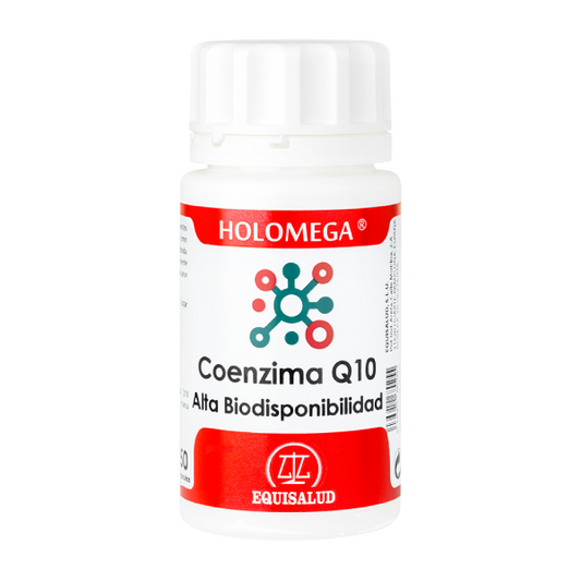 Holomega Coenzima Q10 Alta Biodisponibilidad 50 Cápsulas | Equisalud - Dietetica Ferrer