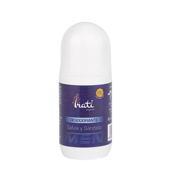 Desodorante Roll-On Salvia Y Sándalo 50 Ml. | Equisalud - Dietetica Ferrer