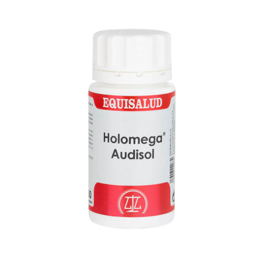 Holomega Audisol 50 Cápsulas | Equisalud - Dietetica Ferrer