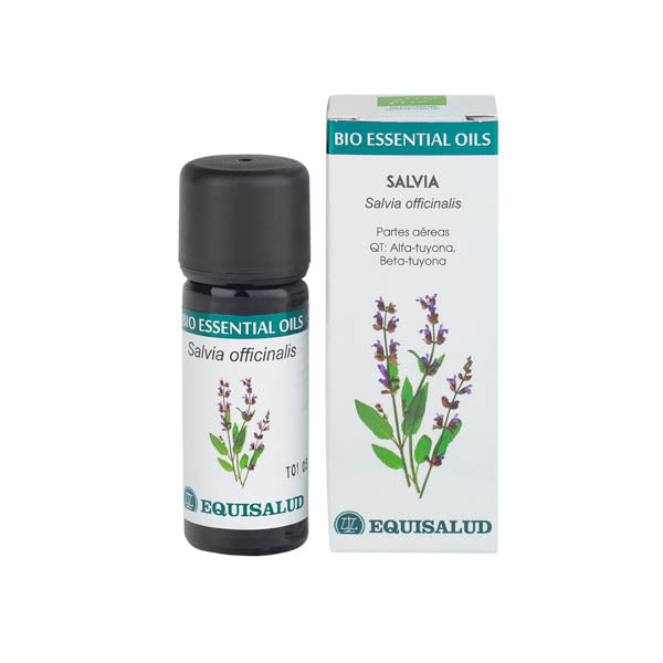 Bio Essential Oil Salvia - Qt: Alfa-Tuyona, Beta-Tuyona 10 Ml. | Equisalud - Dietetica Ferrer