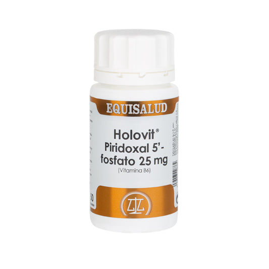 Holovit Piridoxal- 5’-Fosfato 25 Mg (Vitamina B6) 50 Cápsulas | Equisalud