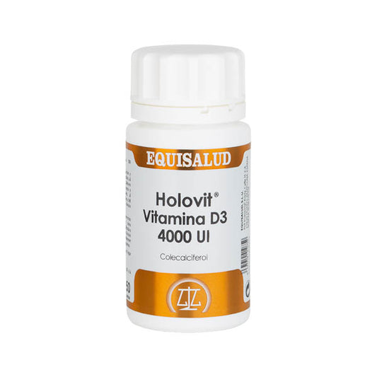 Holovit Vitamina D3 4000 Ui (Colecalciferol) 50 Cápsulas | Equisalud