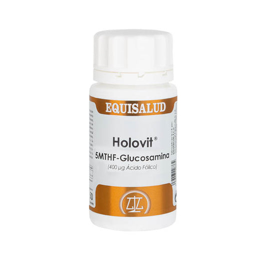 Holovit 5Mthf- Glucosamina (400 Ug Ácido Fólico) 50 Cápsulas | Equisalud