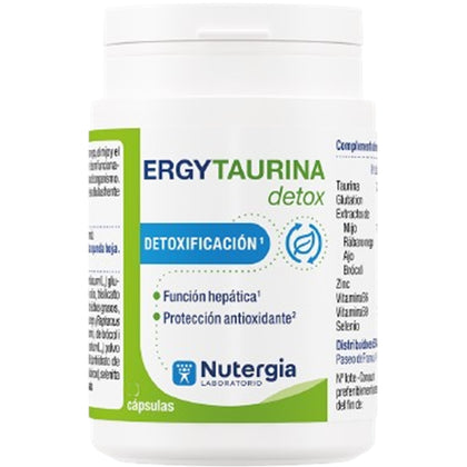 Ergytaurina Detox 60 cápsulas | Nutergia - Dietetica Ferrer