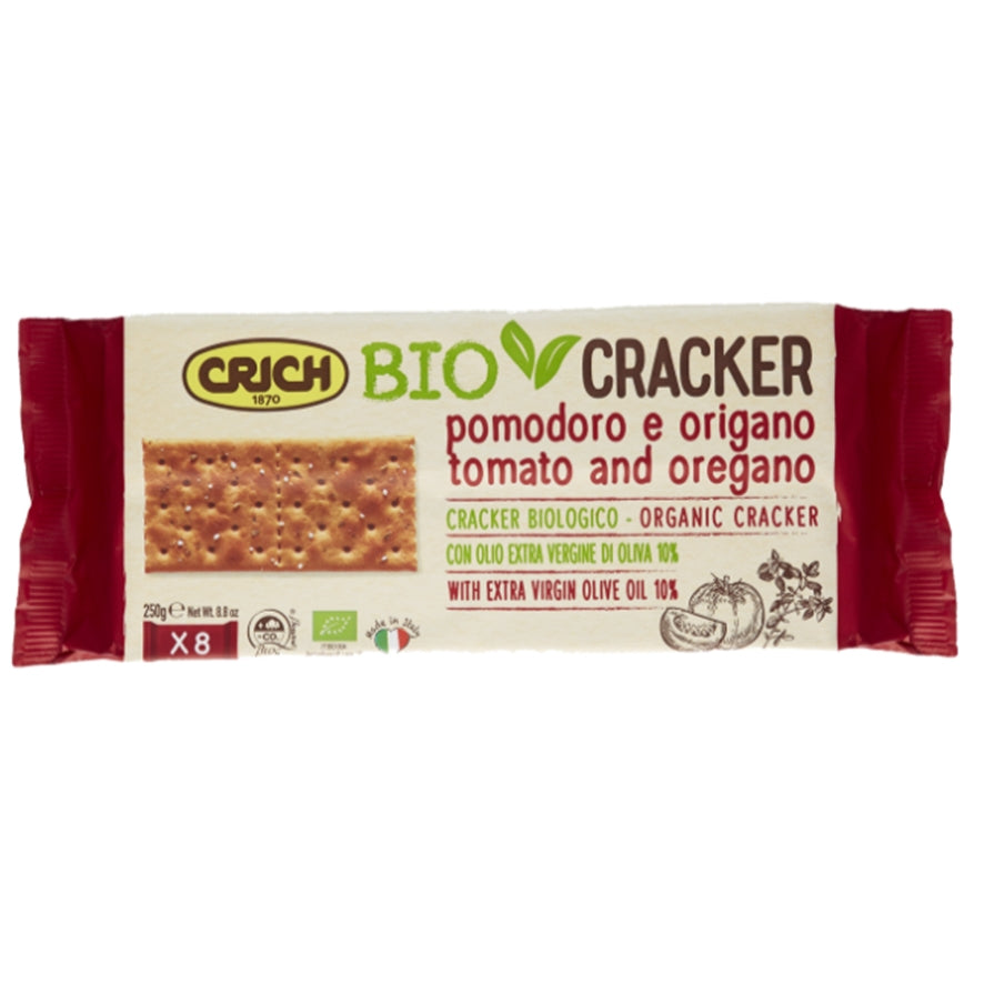 Biocrackers Tomate e Orégãos 250 gr | Eco Salim