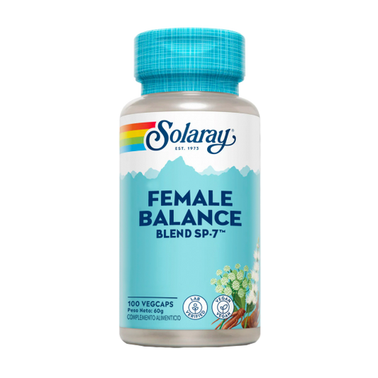 Female Balance 100 cápsulas | Solaray - Dietetica Ferrer