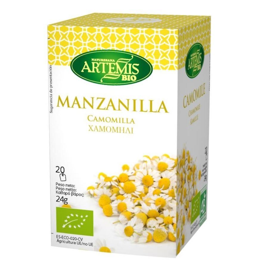 Manzanilla Bio 20 Filtros | Artemis - Dietetica Ferrer