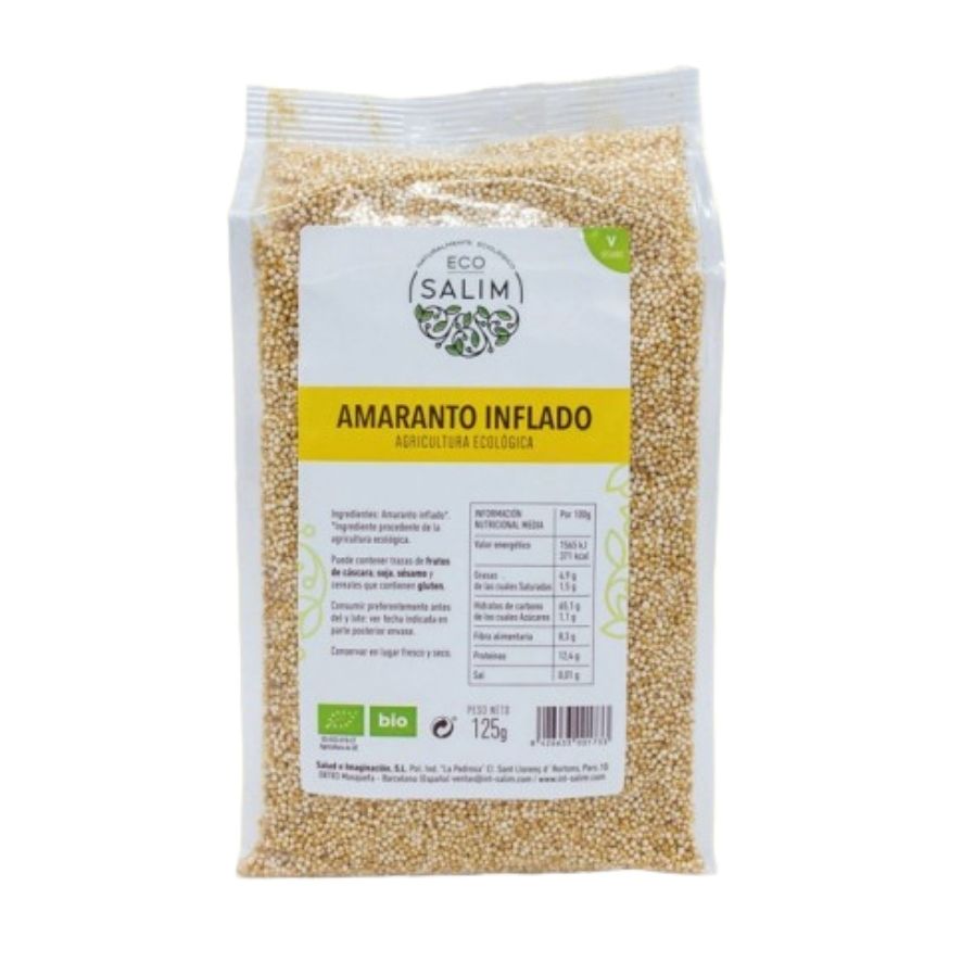 Amaranto inchado 125 gr | Eco Salim