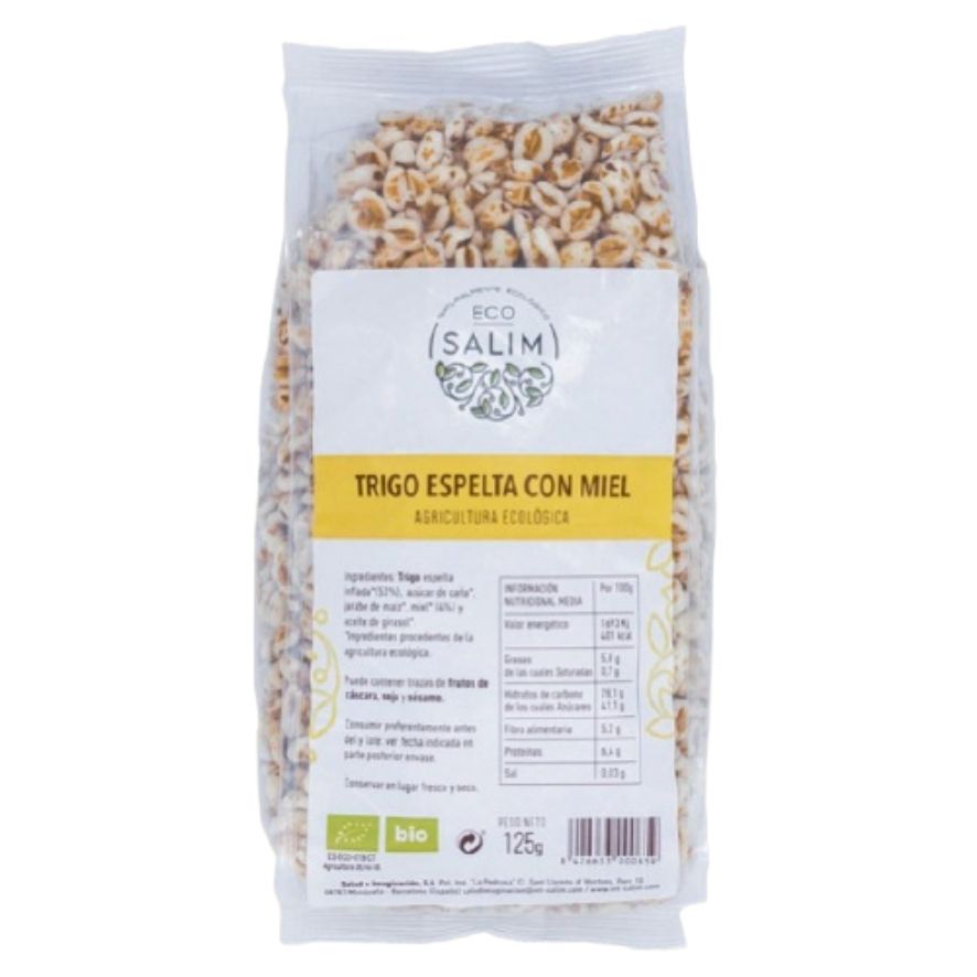 Espelta com Mel Inchado 125 gr | Eco Salim