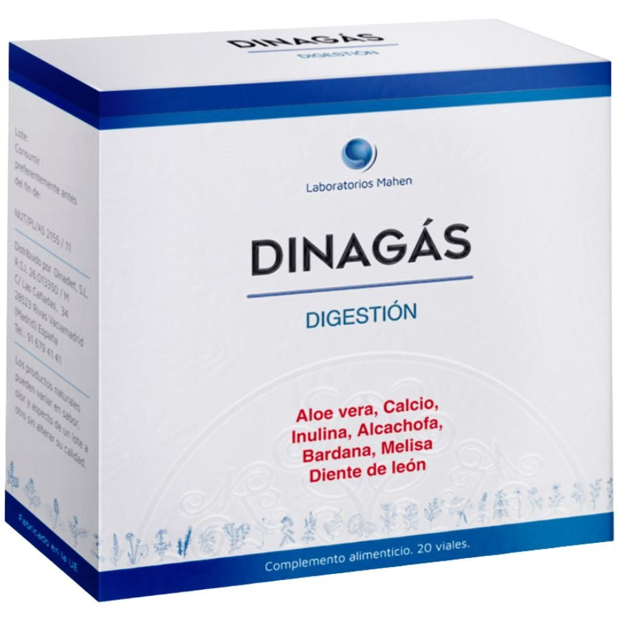 Dinagás 20 viales | Mahen - Dietetica Ferrer