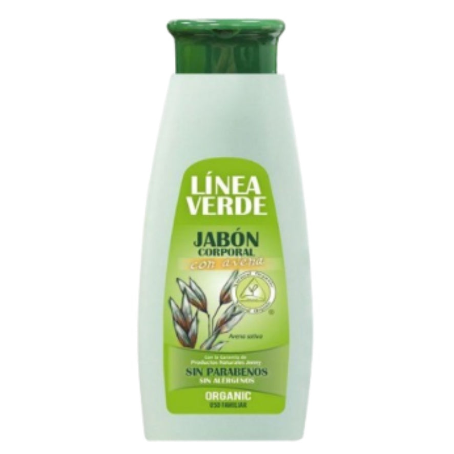 Jabon Corporal Con Avena 400 ml | Linea Verde - Dietetica Ferrer