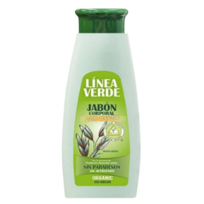 Jabon Corporal Con Avena 400 ml | Linea Verde - Dietetica Ferrer