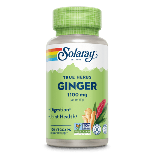 Ginger Root 100 cápsulas | Solaray - Dietetica Ferrer