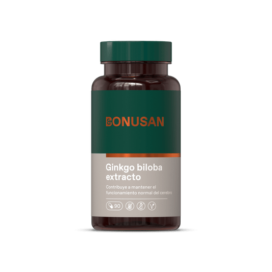 Ginkgo Biloba Extracto 90 Capsulas | Bonusan - Dietetica Ferrer