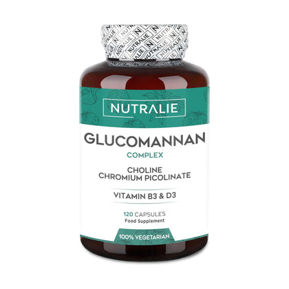 Glucomannan Complex 120 cápsulas | Nutralie - Dietetica Ferrer