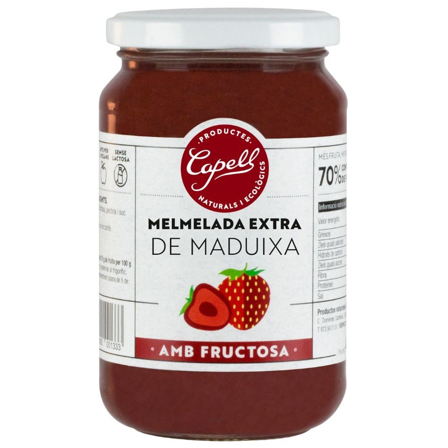 Mermelada de Fresa 375 gr | Capell - Dietetica Ferrer