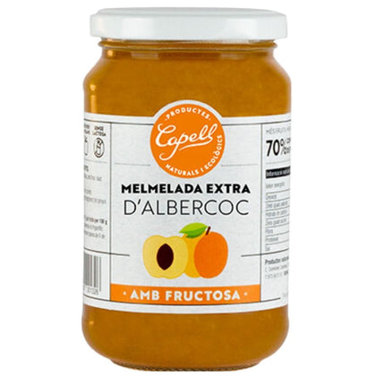 Mermelada Sin Azucar Sabor Albaricoque 375 gr | Capell - Dietetica Ferrer