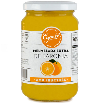 Mermelada Sin Azucar Sabor Naranja 375 gr | Capell - Dietetica Ferrer