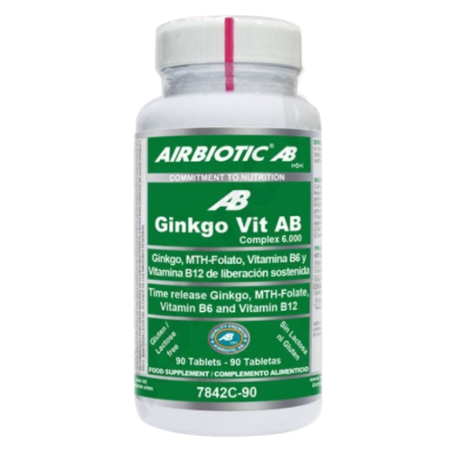 Ginkgo Vit Complex 90 Tabletas | Airbiotic AB - Dietetica Ferrer