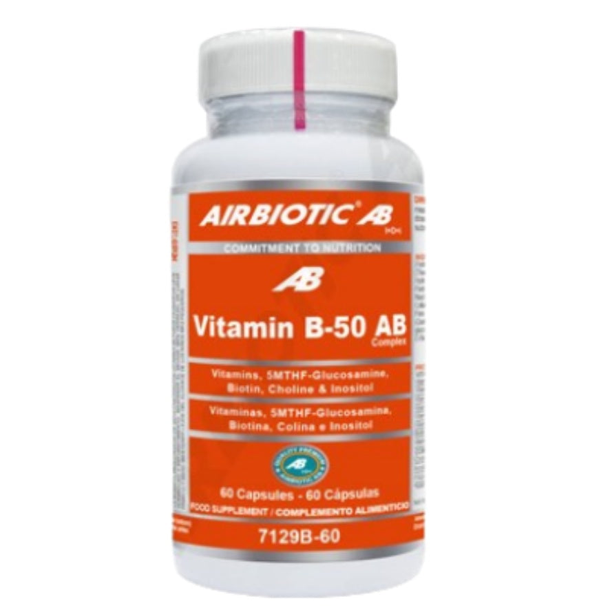 Vitamina B-50 Complex 60 Capsulas | Airbiotic AB - Dietetica Ferrer