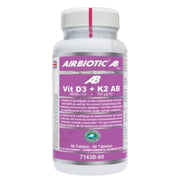 Vitamina D3 + K2 60 Tabletas | Airbiotic - Dietetica Ferrer