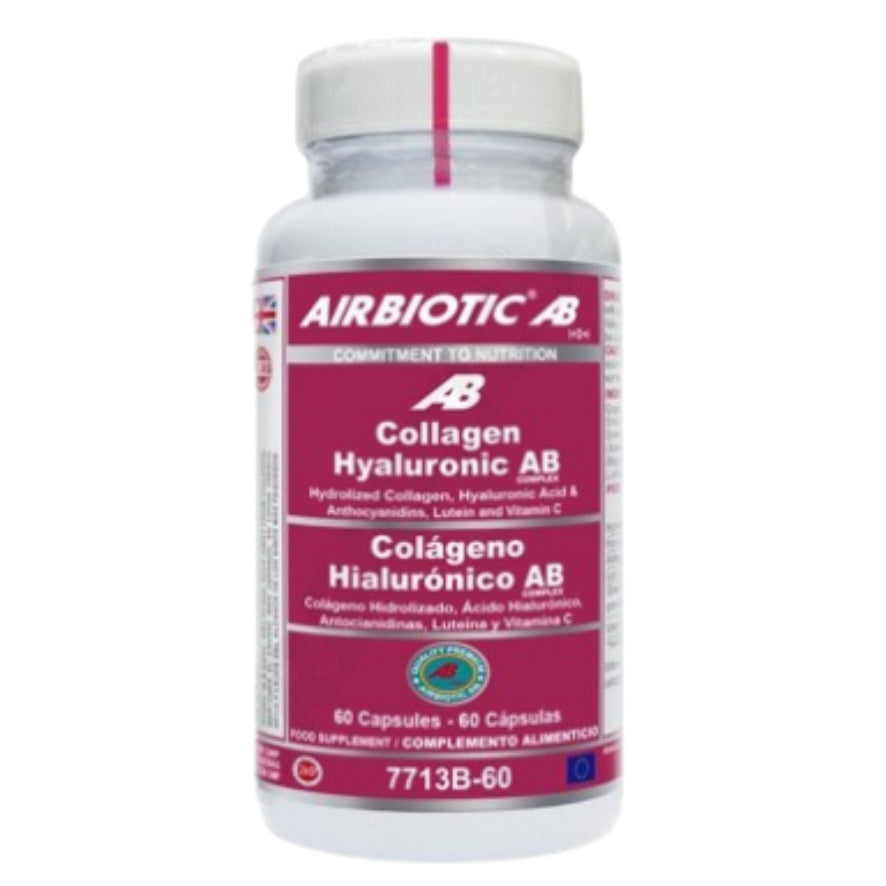 Colageno Hialuronico Complex 60 Capsulas | Airbiotic AB - Dietetica Ferrer