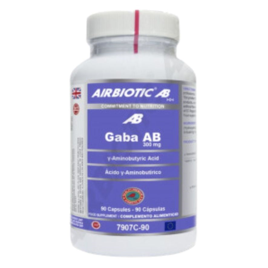 Gaba 300 mg 90 Capsulas | Airbiotic AB - Dietetica Ferrer