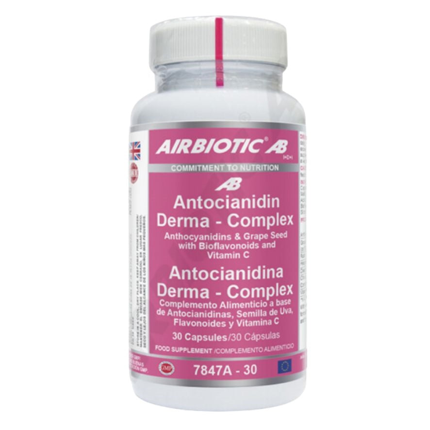 Antocianidin Derma Complex 60 cápsulas | Airbiotic - Dietetica Ferrer