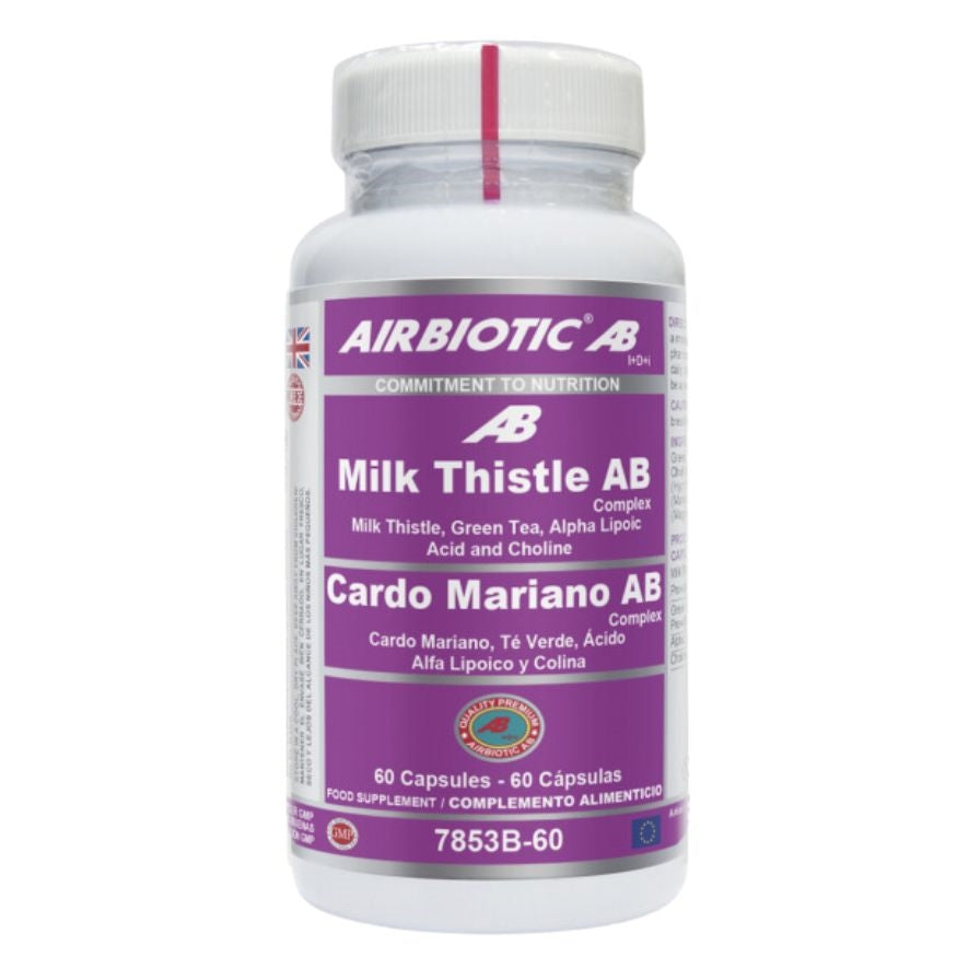 Cardo Mariano Complex 60 Capsulas | Airbiotic AB - Dietetica Ferrer