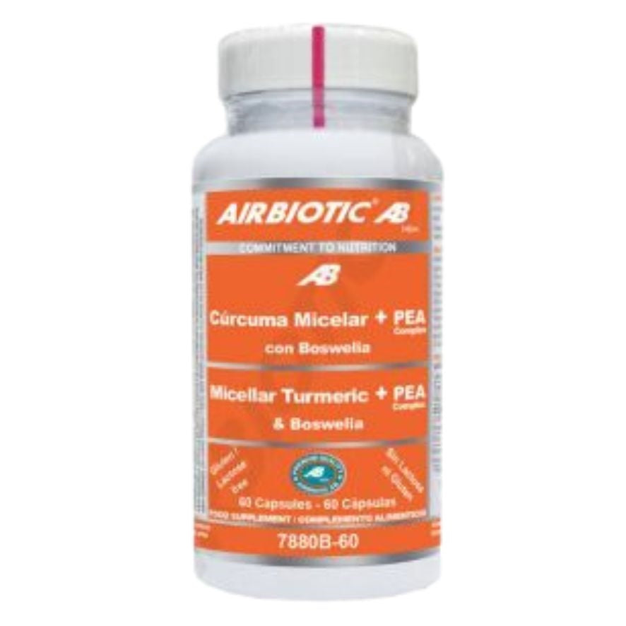 Curcuma Micelar + Pea Complex 60 Capsulas | Airbiotic AB - Dietetica Ferrer